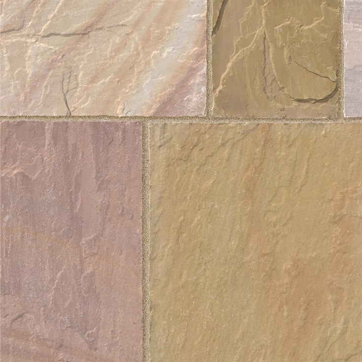 Stonemarket Marketstone Sahara Multi 4 Size 600 Project Pack 20.93m2